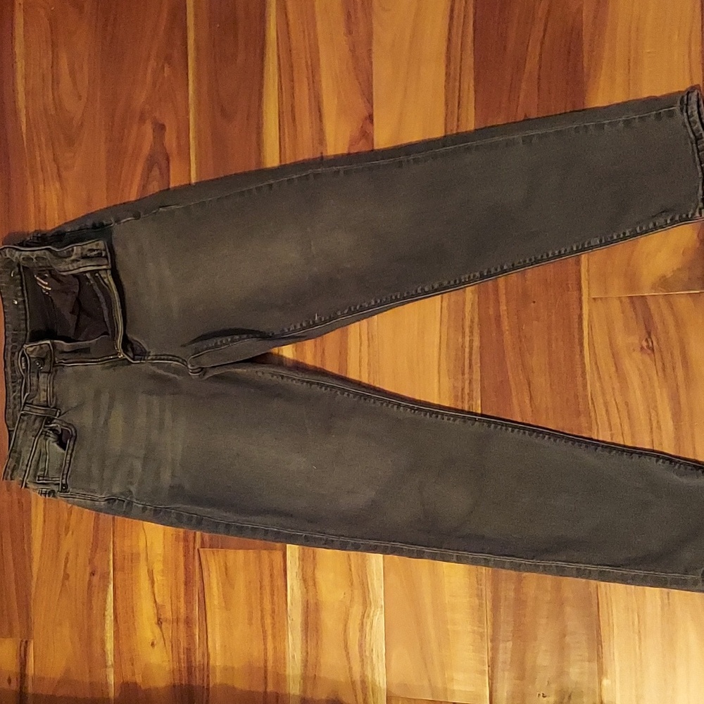 American Eagle Outfitters black stretch mom jeans  |4|